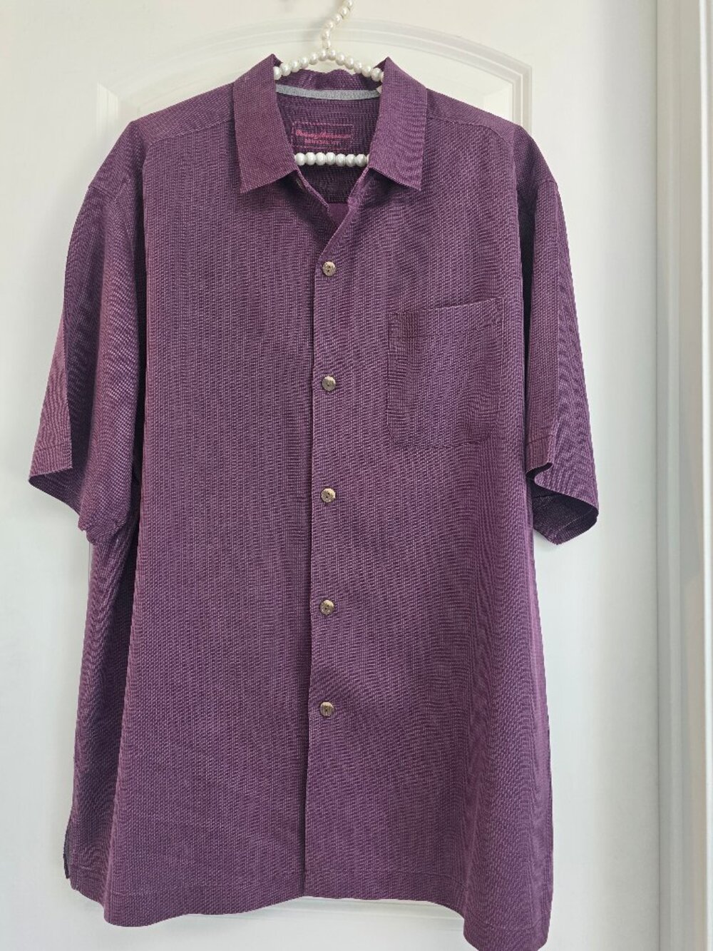 Tommy Bahama Mens 100% Silk Shirt New without Tag